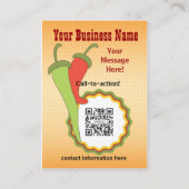 visitekaartje kalender-Mexicaanse keuken 2015 (Achterkant)