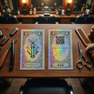 Visitekaartje Kapsalon Holografische Kapper Salo