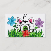 Visitekaartje kat afspelen (Achterkant)