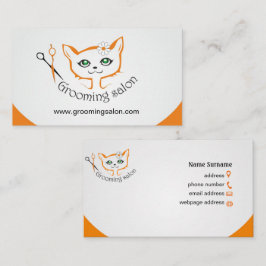 Visitekaartje katten- en hondenverzorgingssalon