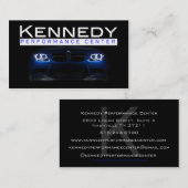 Visitekaartje Kennedy Performance Center (Voorkant / Achterkant)