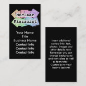 visitekaartje - KERNFIZACIST (Voorkant / Achterkant)