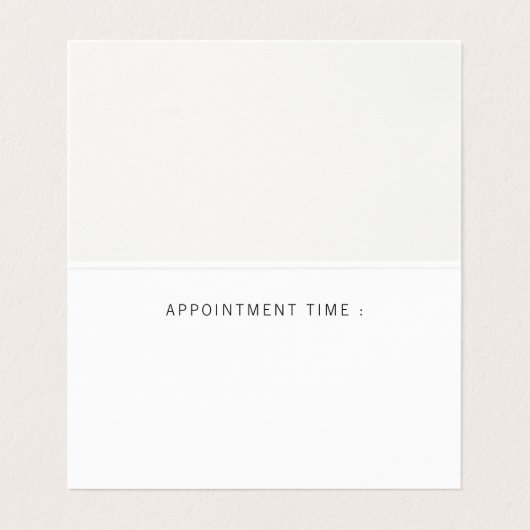 VISITEKAARTJE : KERRY BLOSSOMS (Binnenkant ongevouwen)