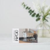 Visitekaartje Keukendeskundigen (Staand voorkant)