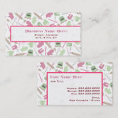 Visitekaartje Keukenpatroonpatroon (Voorkant / Achterkant)