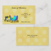 visitekaartje-Kinderdagzorg Visitekaartje (Voorkant / Achterkant)