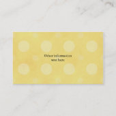 visitekaartje-Kinderdagzorg Visitekaartje (Achterkant)