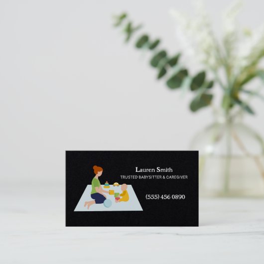 Visitekaartje Kinderopvangpremie (Staand voorkant)