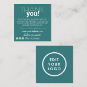 Visitekaartje Klantenwaardering Informatiekaartje (Voorkant / Achterkant)