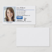 Visitekaartje: Klassieke foto Visitekaartje (Voorkant / Achterkant)