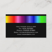 Visitekaartje kleurenspectrum (Achterkant)