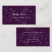 Visitekaartje kleurventilatorpatroon (Voorkant / Achterkant)