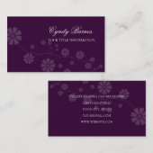 Visitekaartje kleurventilatorpatroon (Voorkant / Achterkant)