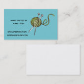 Visitekaartje Knitters (Voorkant / Achterkant)