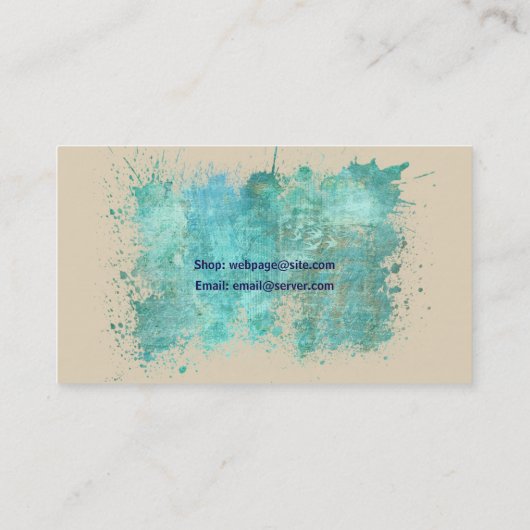 Visitekaartje Knitters (Achterkant)