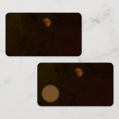 VISITEKAARTJE KOELE ECO STIJL ONTWERP (Voorkant / Achterkant)