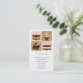 Visitekaartje koffie en koekjes (Staand voorkant)