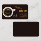 visitekaartje koffiehuis (Voorkant / Achterkant)