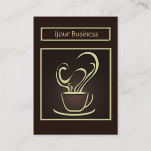 Visitekaartje Koffieontwerp