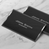 Visitekaartje koolstofvezel screenwriter