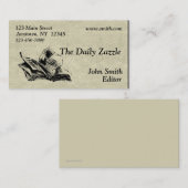 Visitekaartje kranten (Voorkant / Achterkant)