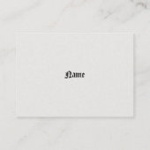 Visitekaartje kranten (Achterkant)