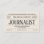  Visitekaartje kranten (Achterkant)