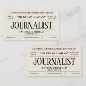  Visitekaartje kranten (Voorkant / Achterkant)