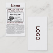  Visitekaartje kranten (Voorkant / Achterkant)