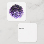 VISITEKAARTJE KRISTAL DESIGN STIJL (Voorkant / Achterkant)