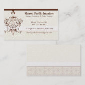 VISITEKAARTJE :: kroonluchter Landschap 1 (Voorkant / Achterkant)