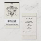 VISITEKAARTJE:: kroonluchter - Sharon Perillo 1 Visitekaartje (Voorkant / Achterkant)