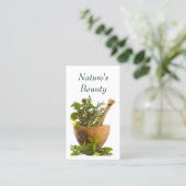 visitekaartje — Kruiden (Staand voorkant)