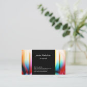 Visitekaartje kunstwerk (Staand voorkant)