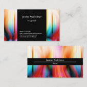 Visitekaartje kunstwerk (Voorkant / Achterkant)