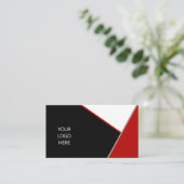 Visitekaartje KW-kleurenschema (Staand voorkant)