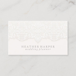 visitekaartje - Laced White