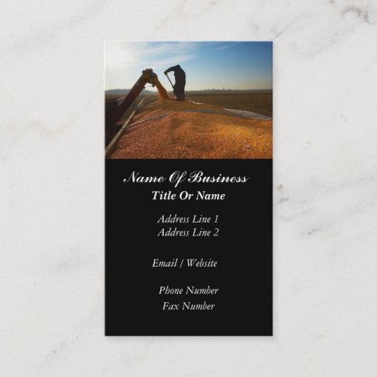 Visitekaartje landbouw (Voorkant)