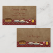 Visitekaartje Landdesserts (Voorkant / Achterkant)