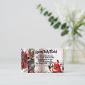 visitekaartje Landenhoutsleutel voor mijn hart (Staand voorkant)