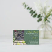 Visitekaartje landpapier (Staand voorkant)