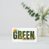 Visitekaartje Landscape Designer (Staand voorkant)