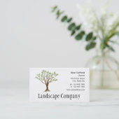 Visitekaartje Landscape of Tree Service (Staand voorkant)