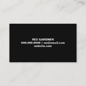 Visitekaartje landschapsarchitectuur (Achterkant)