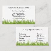 Visitekaartje landschapsarchitectuur (Voorkant / Achterkant)