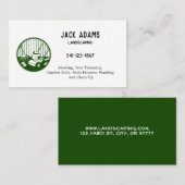 Visitekaartje landschapsarchitectuur (Voorkant / Achterkant)