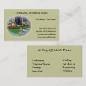 Visitekaartje landschapsarchitectuur (Voorkant / Achterkant)