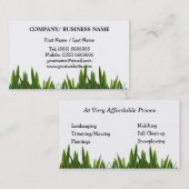 Visitekaartje landschapsarchitectuur (Voorkant / Achterkant)