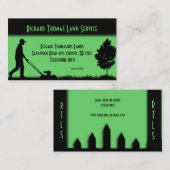 Visitekaartje landschapslandschap voor de landscha (Voorkant / Achterkant)