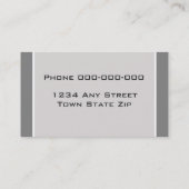 visitekaartje landschapsontwerp Bonsai boomkunst (Achterkant)